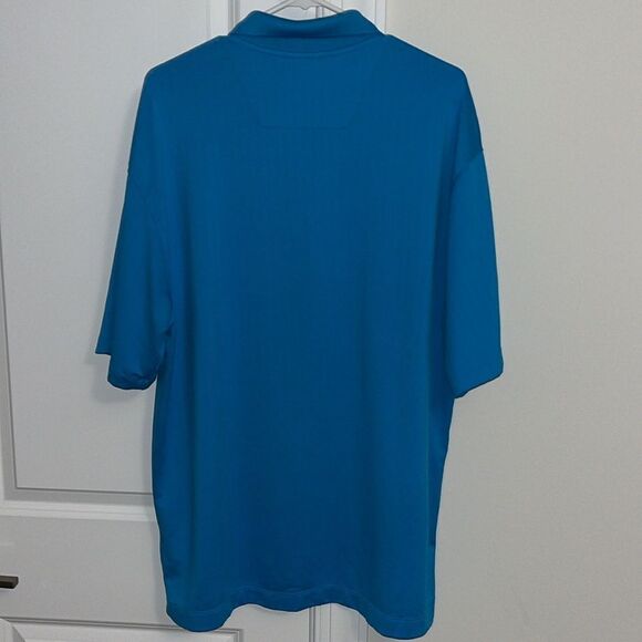 Amazing Harbour Town Golf Links performance Teal Blue Hilton Head polo shirt L - Picture 5 of 5
